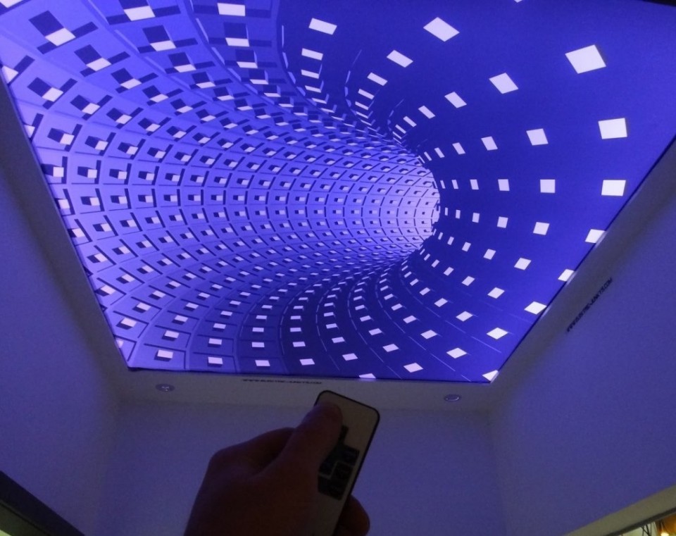 Заказать 3d натяжные потолки в г. Ржакса